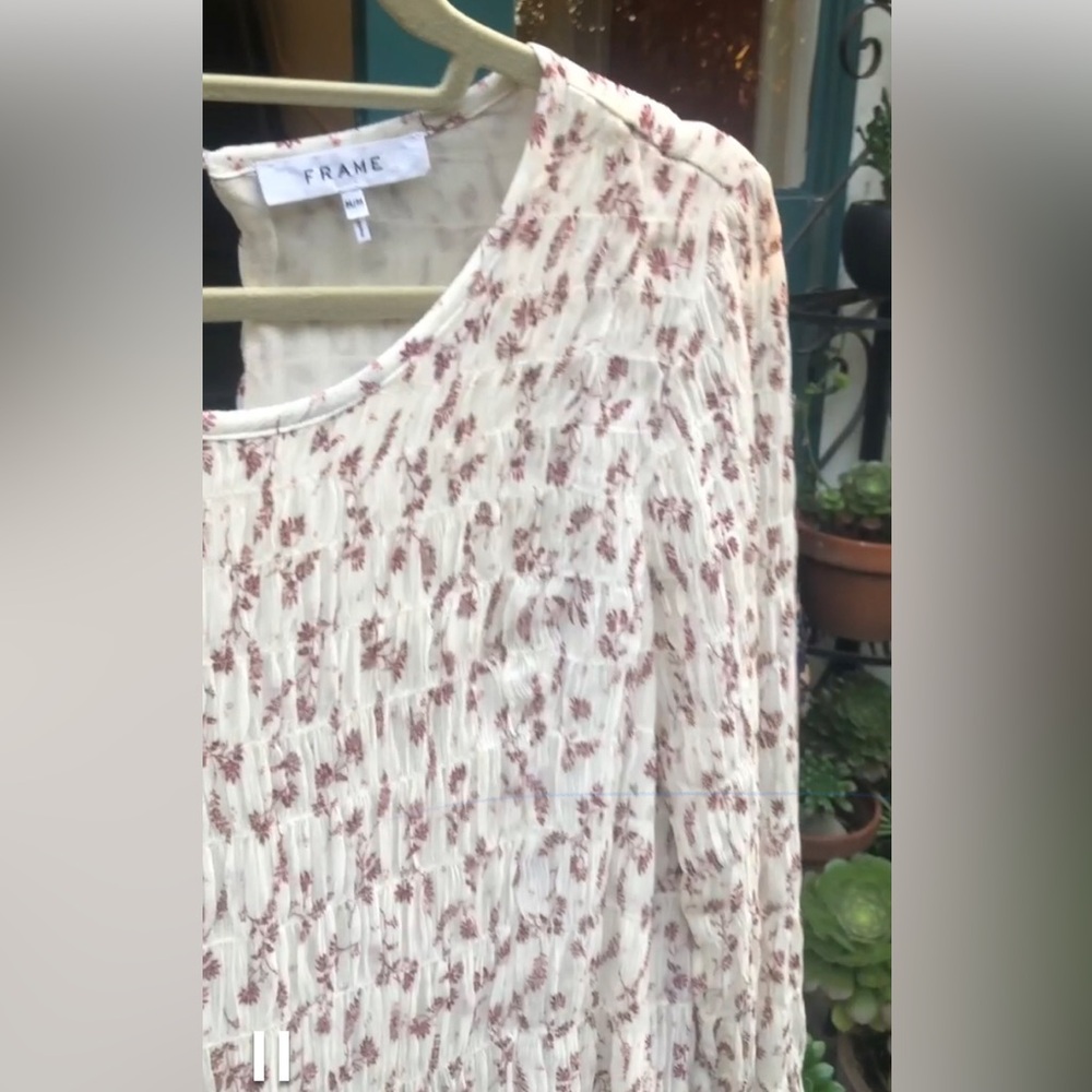 ๐๐*NWOT*FRAME FLORAL PRINT MINIDRESS! SIZE M ๐ - Picture 4 of 14
